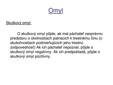 nemilý omyl|Omyl – Wikipédia